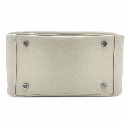 중고 에르메스 린디 미니 20 클렛 토리옹 클레멘스 실버 하드웨어 K 스탬프