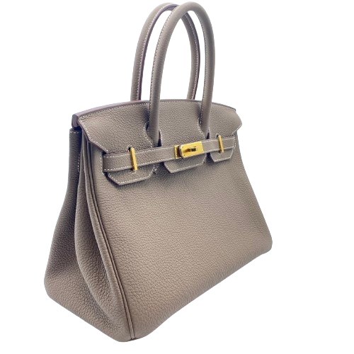 Hermes Birkin 30 Etoup Togo Gold Hardware B가 새겨 져 있습니다
