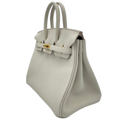 [現金價格]愛馬仕·伯金（Hermes Birkin）25 beton dogo金硬件B刻了