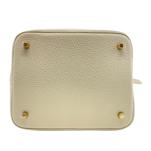 [現金價格]愛馬仕picotin lock mm beton torillon clemence gold硬件B刻有