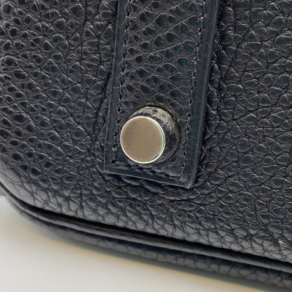 プレオウンド エルメス バーキン35 ノワール トゴ シルバー金具 □I刻印