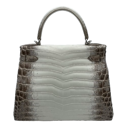 [현금 가격] Hermes Kelly 28 Himalayan Silver Fittings Y 새겨 져