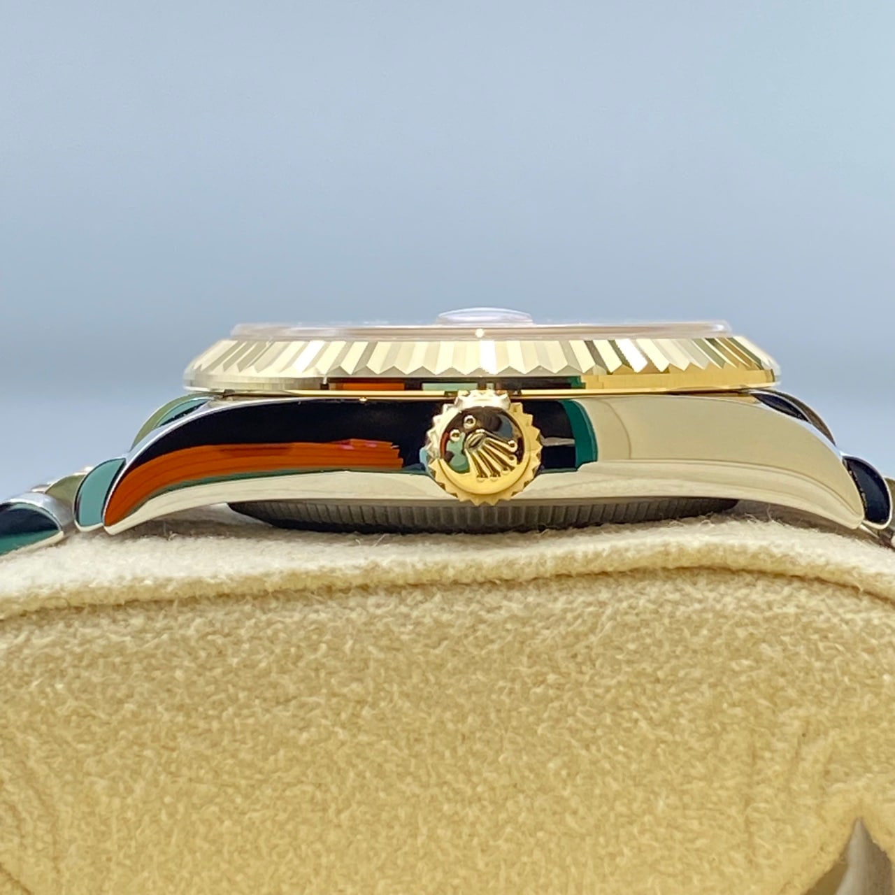 Rolex Datejust 278273 Black Mother of Pearl Jubilee Bracelet 31mm