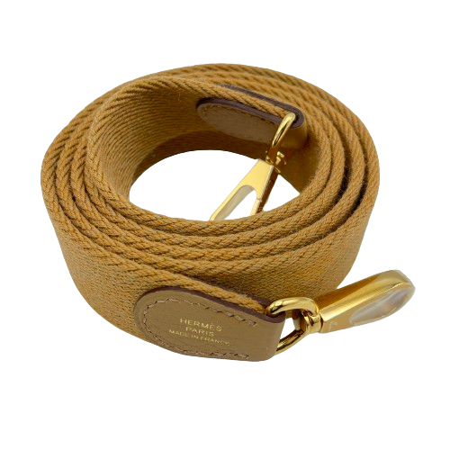 Hermes Evelyn Mini TPM Chai Torillon Clemence Gold Hardware B Engraved
