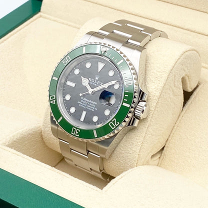 プレオウンド ロレックス サブマリーナ デイト 126610LV オイスターブレスレット ブラック 41mm