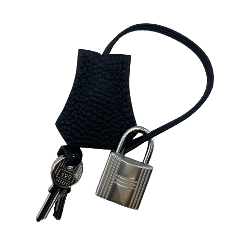 [現金價格]愛馬仕·伯金（Hermes Birkin）25黑色多哥銀色配件W刻有