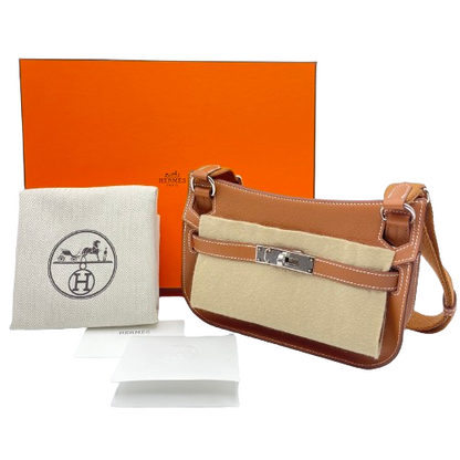 Hermes Gypsiere Mini Gold Ever Color Silver Metal Fittings B 조각.