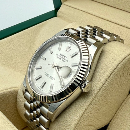 プレオウンド ロレックス デイトジャスト 126334 シルバー ジュビリーブレスレット 41mm