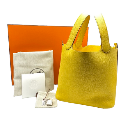 Hermes Picotin Lock MM Saint Torillon Clemence Silver 피팅