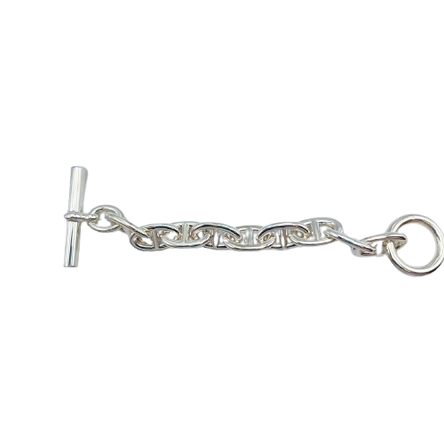 Hermes Chaine d'Incre 手链 TGM 银 925/1000
