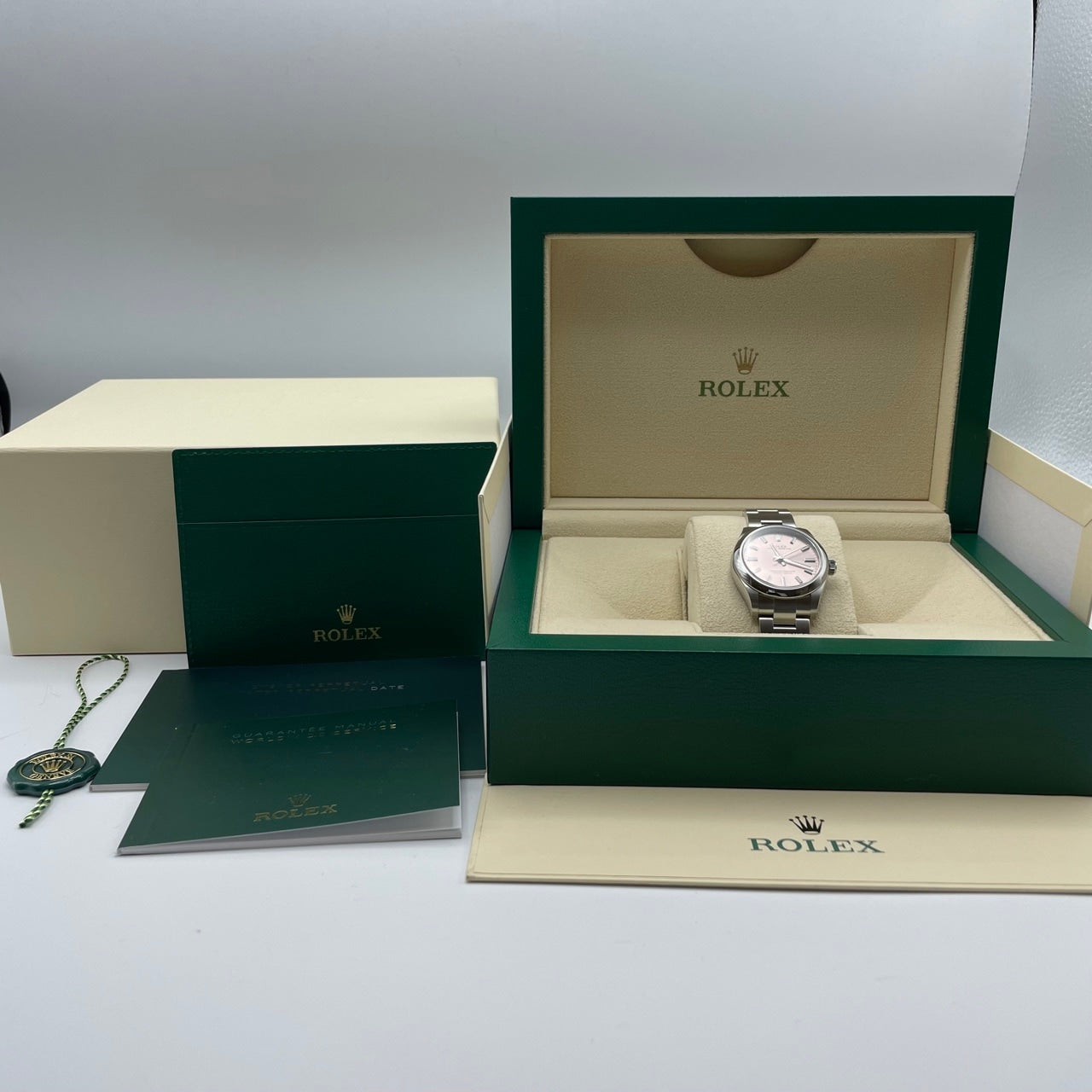 プレオウンド ロレックス オイスターパーペチュアル 277200 ピンク ステンレススチール 31mm