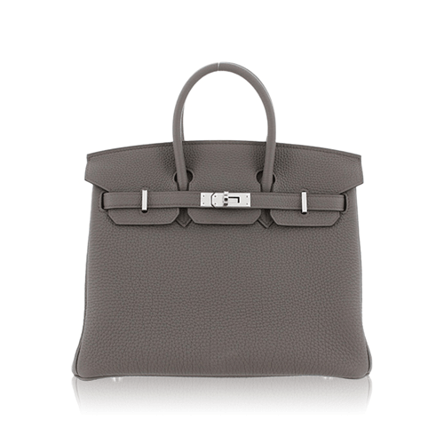 Hermes Birkin 25 Ethantogo Silver Hardware