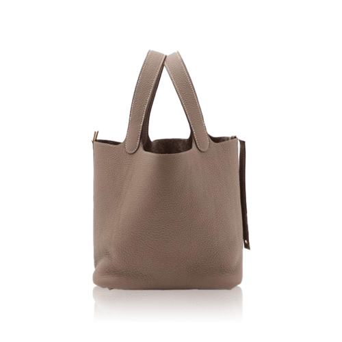 Pre-Owned Hermes Picotin Rock GM Etoupe Torillon Clemence