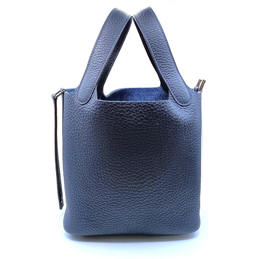 Pre-Owned Hermes Picotin Rock PM Brunui U engraved