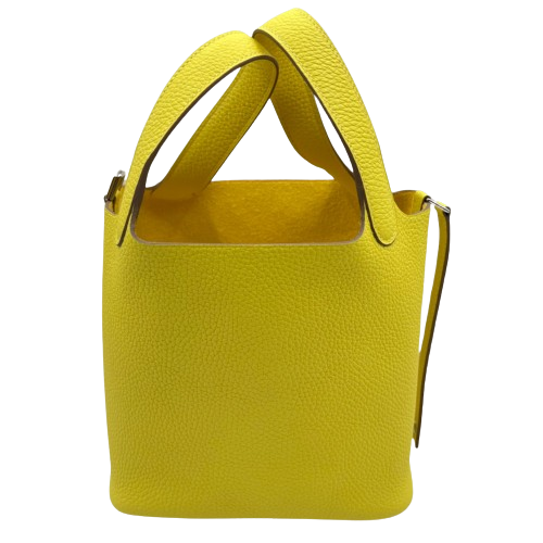 [크리스마스 특별 가격] Hermes Picotin Rock PM Torillon Clemence Lime B 조각