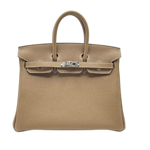 [現金價格]愛馬仕·伯金（Hermes Birkin）25 Etoup dogo銀色配件
