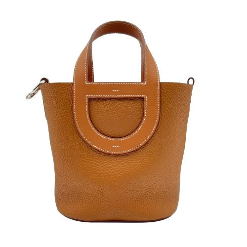 プレオウンド エルメス インザループ トリヨンクレマンス ゴールド 18 シルバー金具 B刻印