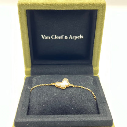 Van Cleef & Arpels Papillon White Shell