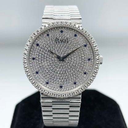 二元piaget Altiplano传统手表G0A37047灰色34mm