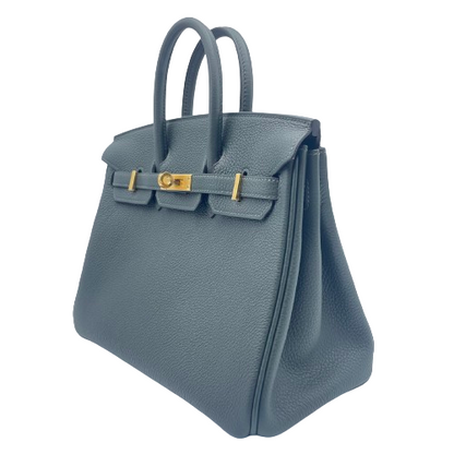 Hermes Birkin 25 Verfonse Togo Gold Hardware u는 새겨 져 있습니다