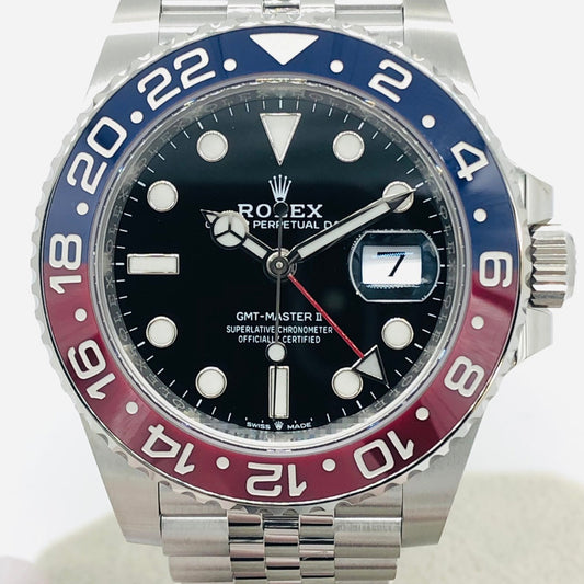 롤렉스 GMT 마스터 II 126710BLRO JUBILEE BRACELLE BLACK PEPSI 40mm
