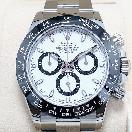 プレオウンド ロレックス デイトナ 116500LN オイスターブレスレット ホワイト