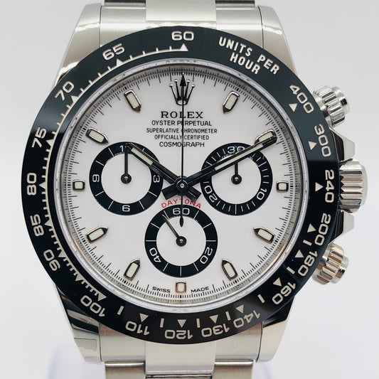 プレオウンド ロレックス デイトナ 116500LN オイスターブレスレット ホワイト 40mm