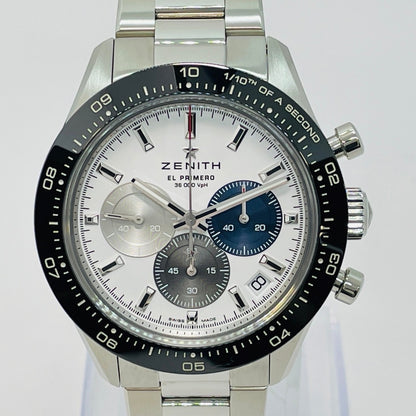 미리 소유 한 Zenith Chronomaster Sport 03.3100.3600/69.m3100 화이트 41mm
