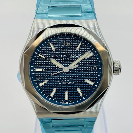 二手Girard Perregaux Lorraart Blue 81010-11-431-11a