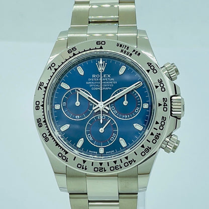 プレオウンド ロレックス デイトナ 116509 オイスターブレスレット ブルー