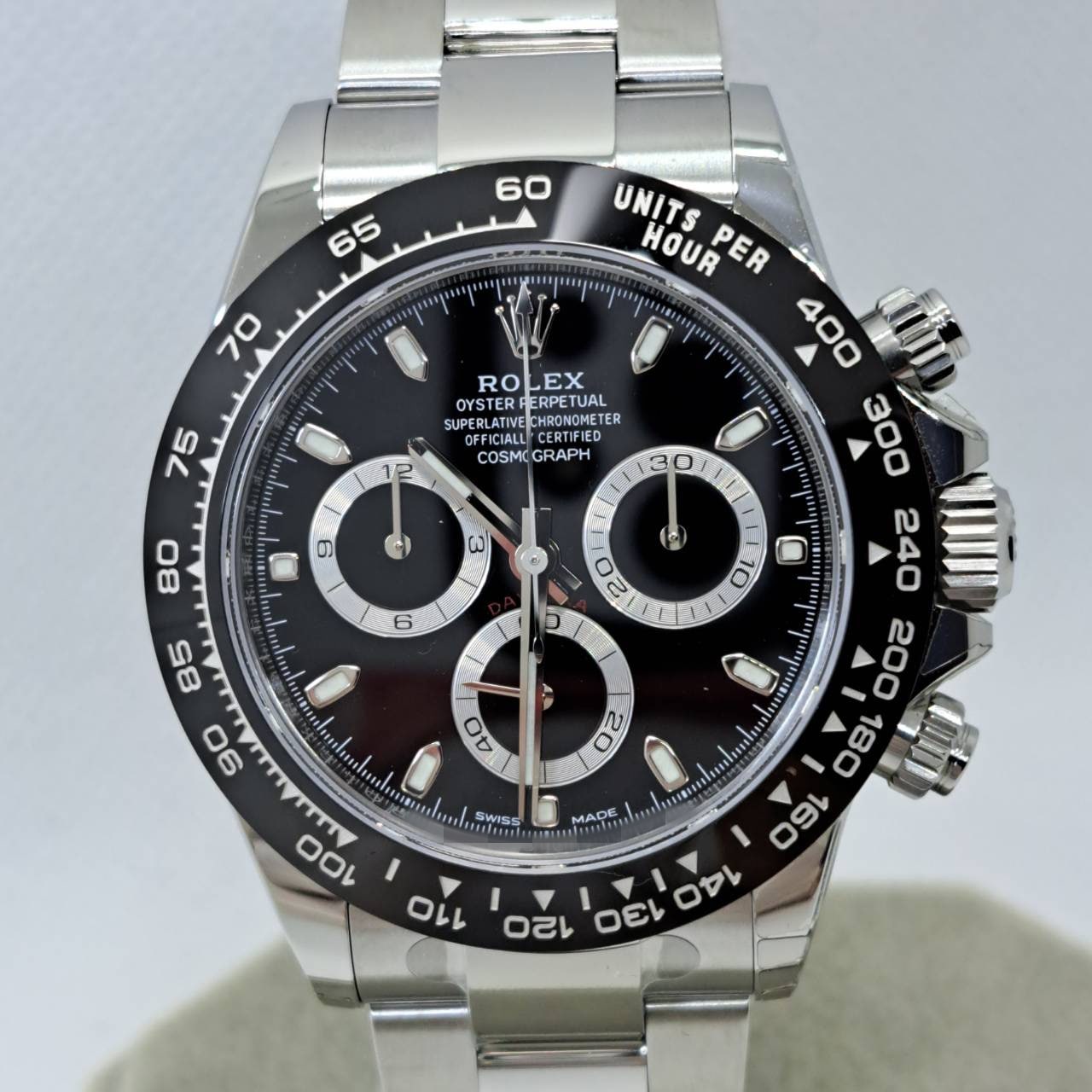 プレオウンド ロレックス デイトナ 116500LN オイスターブレスレット ブラック
