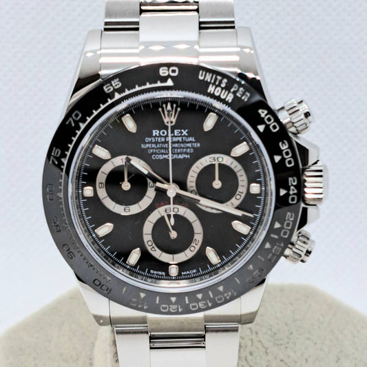 プレオウンド ロレックス デイトナ 116500LN オイスターブレスレット ブラック