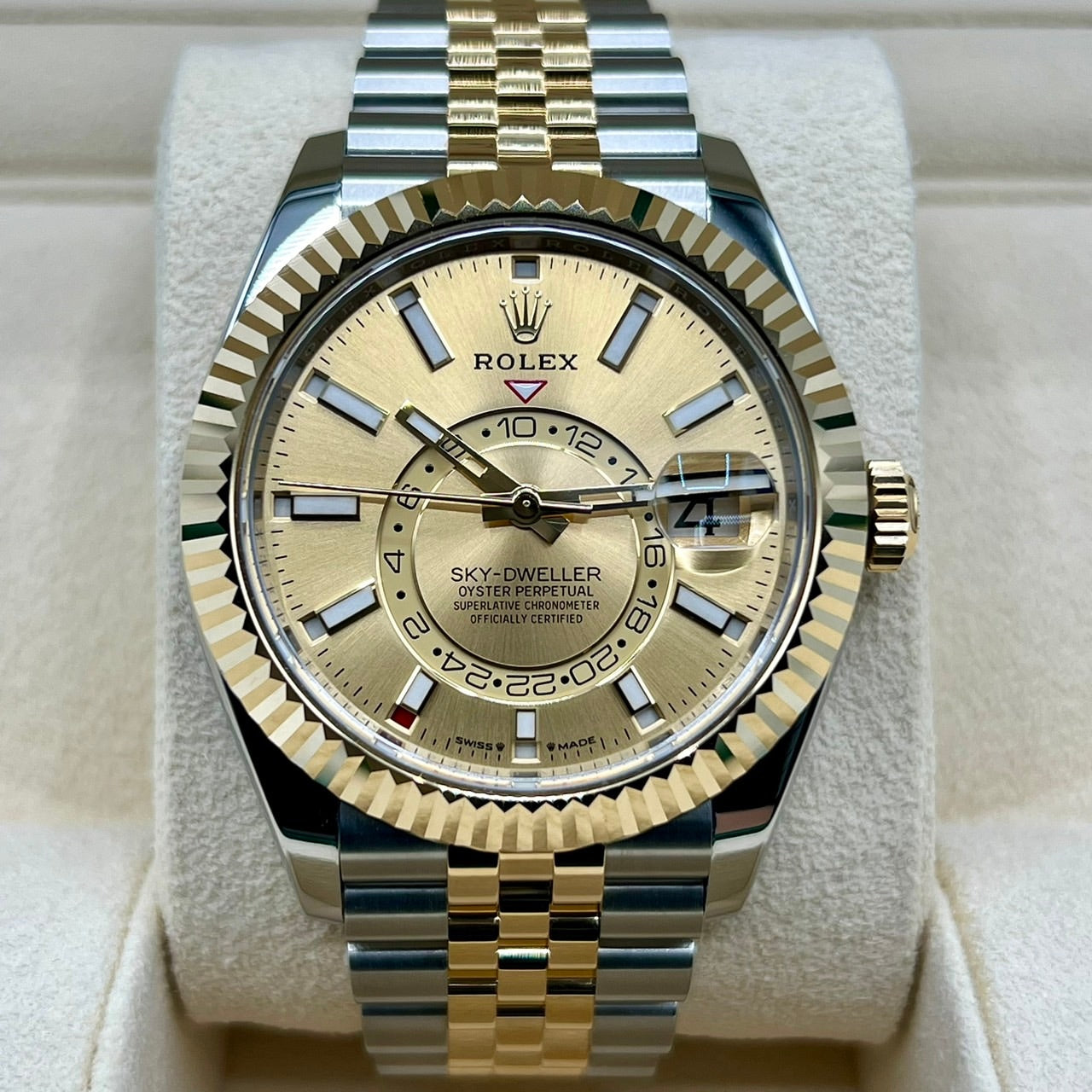 [2023 New Sky Deller]勞力士Sky Deller 336933 Gold 42mm