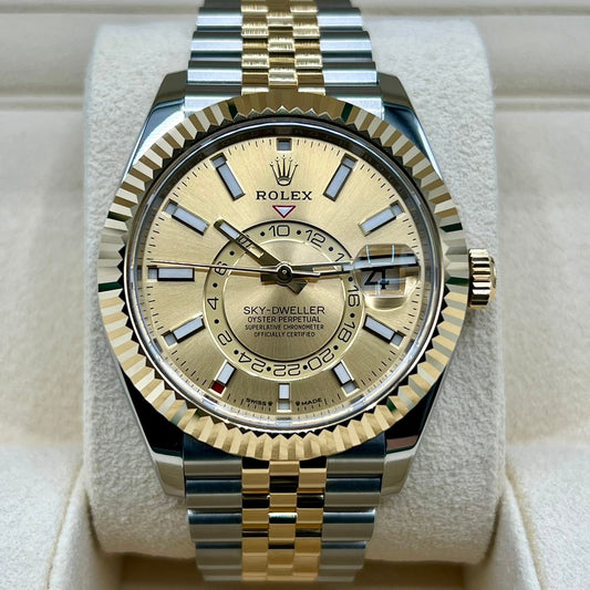 [2023 New Sky Dweller] 롤렉스 스카이 거주자 336933 골드 42mm