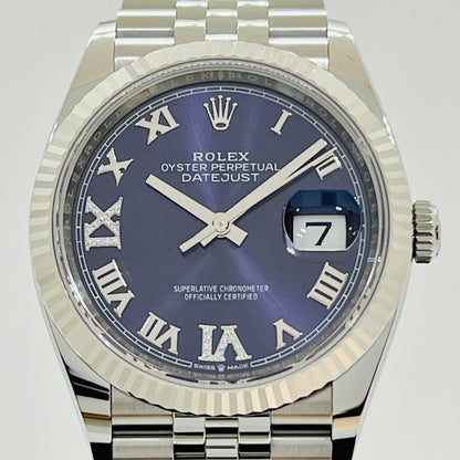 プレオウンド ロレックス デイトジャスト 126234 オーベルジーヌローマン ジュビリーブレス 36mm