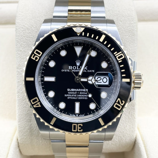 プレオウンド ロレックス サブマリーナ 126613LN オイスターブレスレット ブラック 41mm