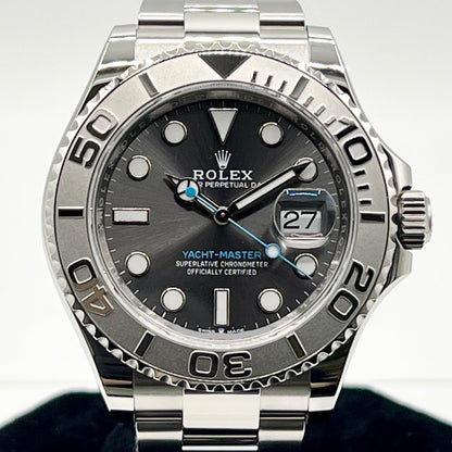 劳力士 Yacht-Master 126622 2023 保证蚝式手链 黑铑 40 毫米