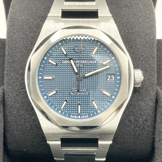 二手Girard Perregaux Lorraart 81010-11-431-11A蓝色42mm