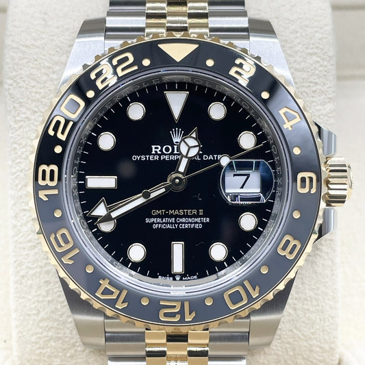 [새로운 2023] 롤렉스 GMT 마스터 II 126713GRNR 희년 팔찌 40mm