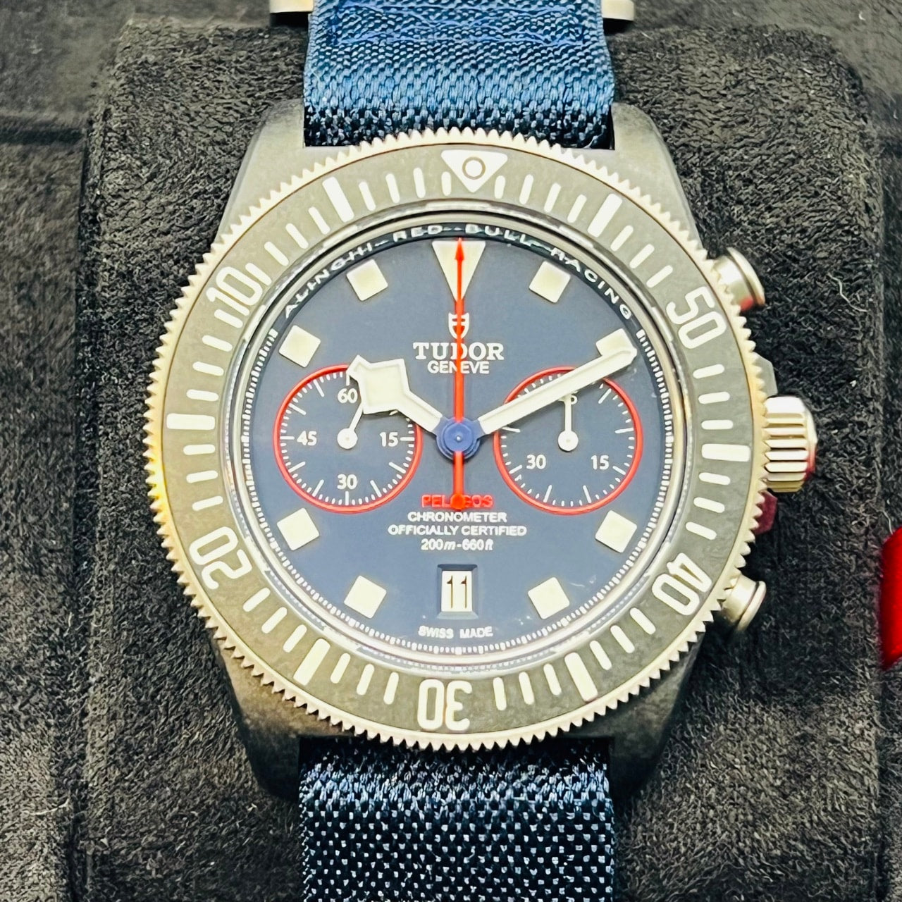 二手都铎Pelagos M25807KN-0001蓝色43mm