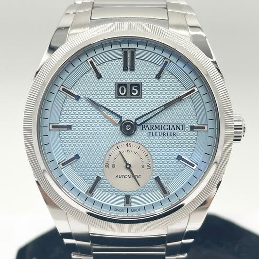 二手Parmigiani Fleurier Tonda PFS910-1020006-100182冰蓝色42mm