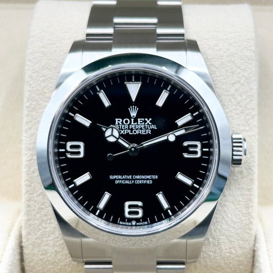 롤렉스 탐색기 224270 블랙 40mm