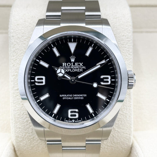 롤렉스 탐색기 224270 블랙 40mm