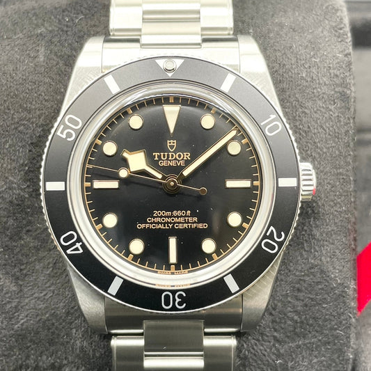 [새로운 2023] Tudor Black Bay 54 79000n-0001 Black 37mm