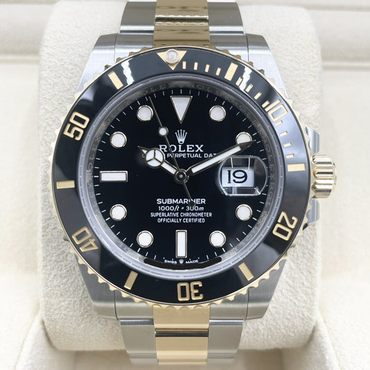 プレオウンド ロレックス サブマリーナ 126613LN オイスターブレスレット ブラック 41mm
