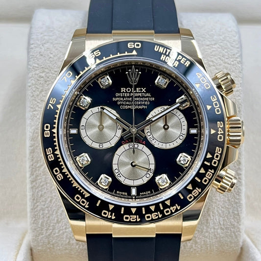 [새로운 2023] 롤렉스 데이토나 126518lng Black & Champagne 40mm