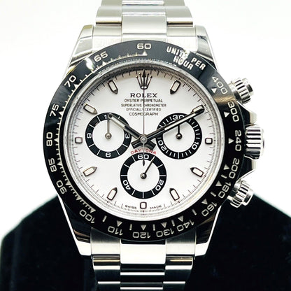劳力士戴托纳116500LN白色蚝式手链40mm