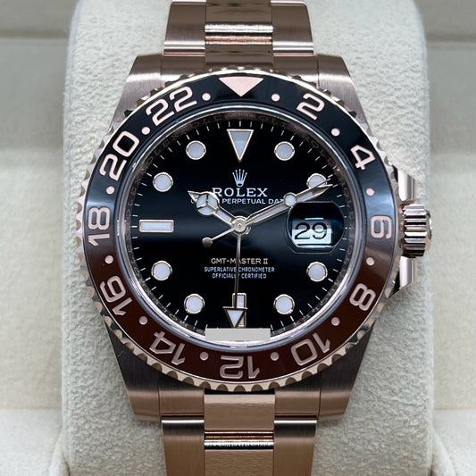 롤렉스 GMT 마스터 II 126715CHNR 굴 팔찌 40mm