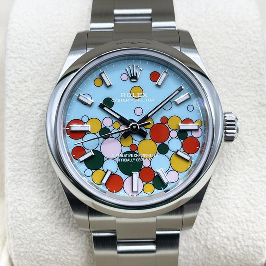 【2023 年新品】31 毫米绝对必备！劳力士蚝式恒动 277200 蚝式手链 Celebration Motif 31 毫米