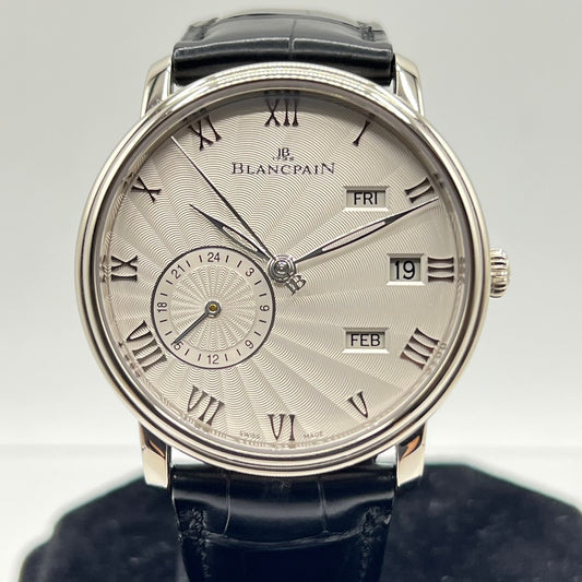 ★최종 가격★Blancpain Villerais 6670 1542 55b Silver 40mm